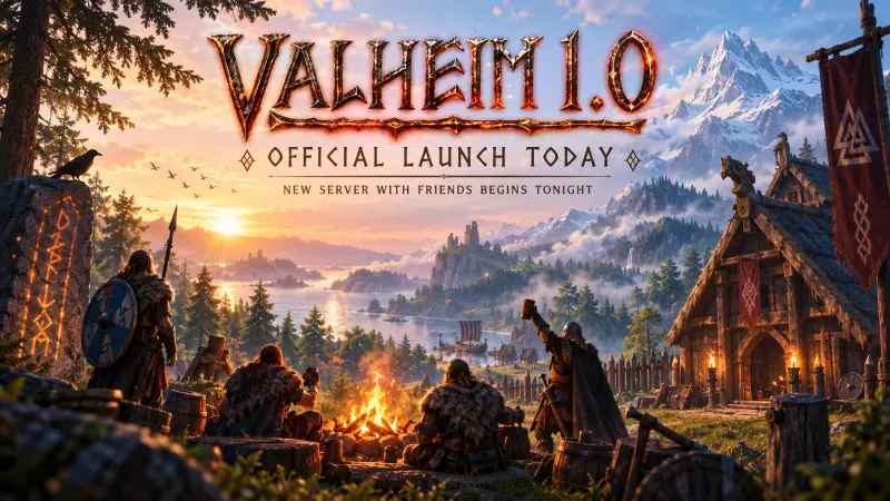 Valheim 1.0 // Back To The Fire